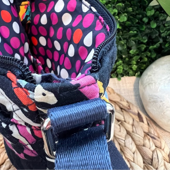 EUC Vera Bradley Butterfly Flutter Mini Hipster | Crossbody Bag | Colorful - Picture 11 of 17